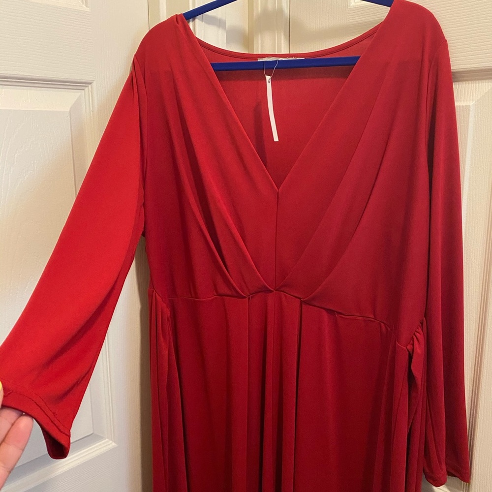 Long Red Dress
